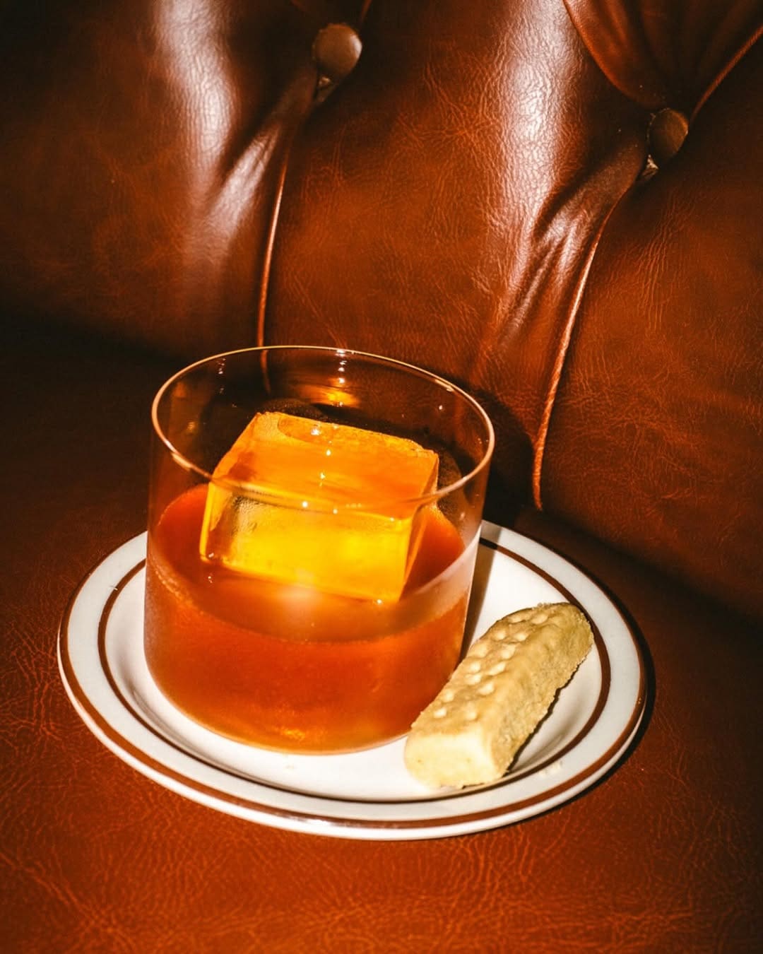 Tea-infused bourbon highball at Real Charmer. Photography by Brooke Olsen.
