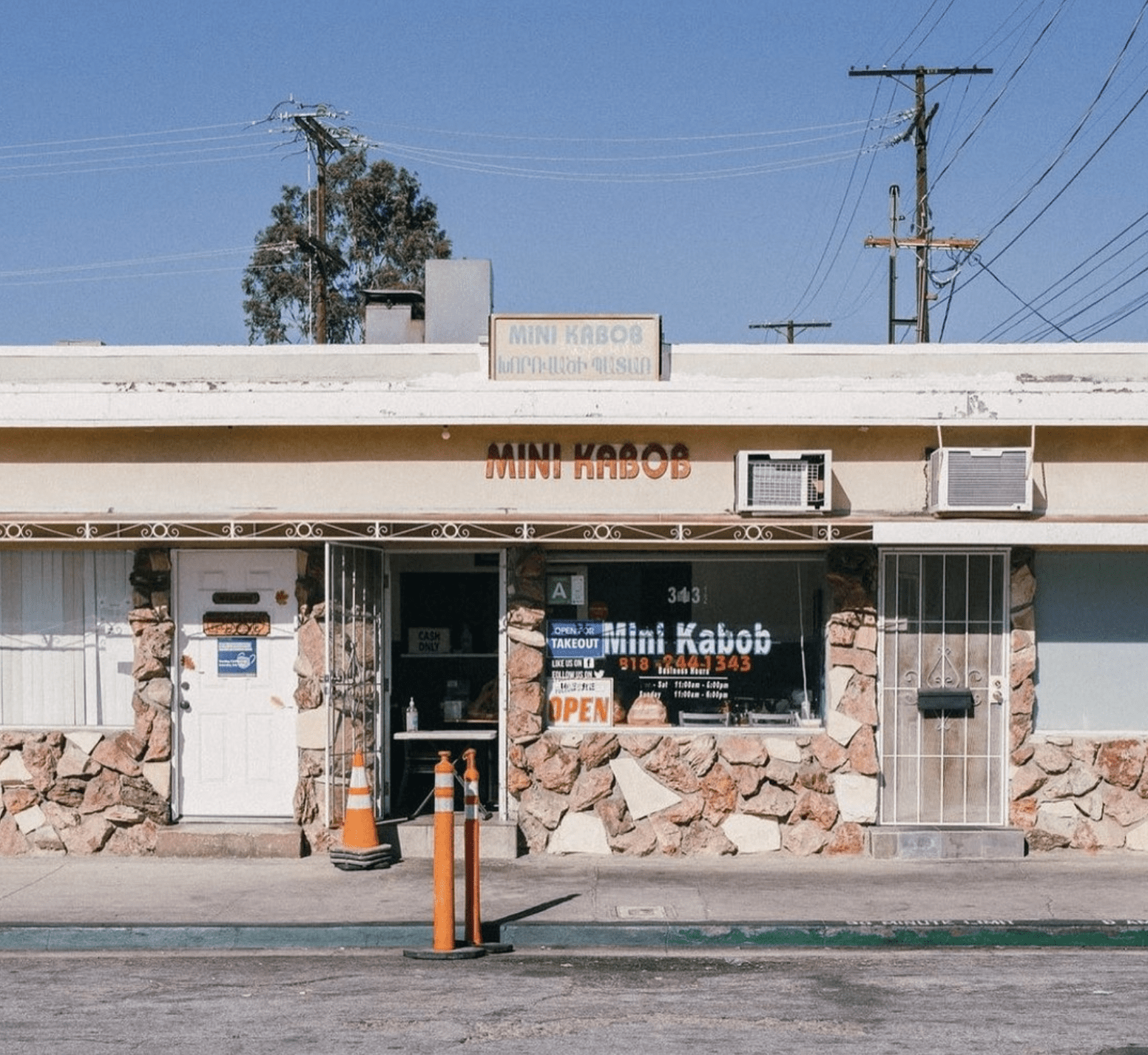 The best restaurants in LA | The storefront of Mini Kabob in Glendale