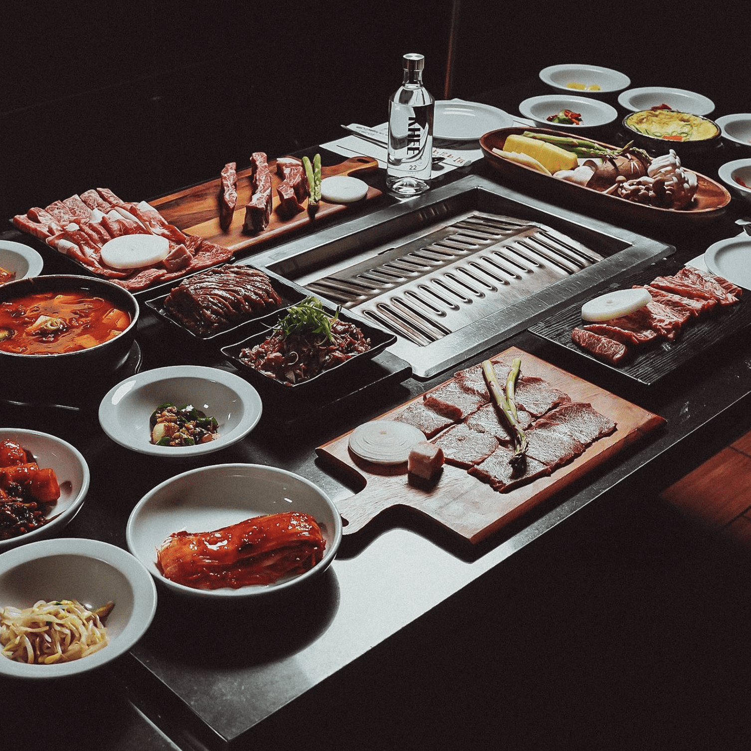 The best restaurants in LA | Korean BBQ and associated side dishes served at Park's BBQ