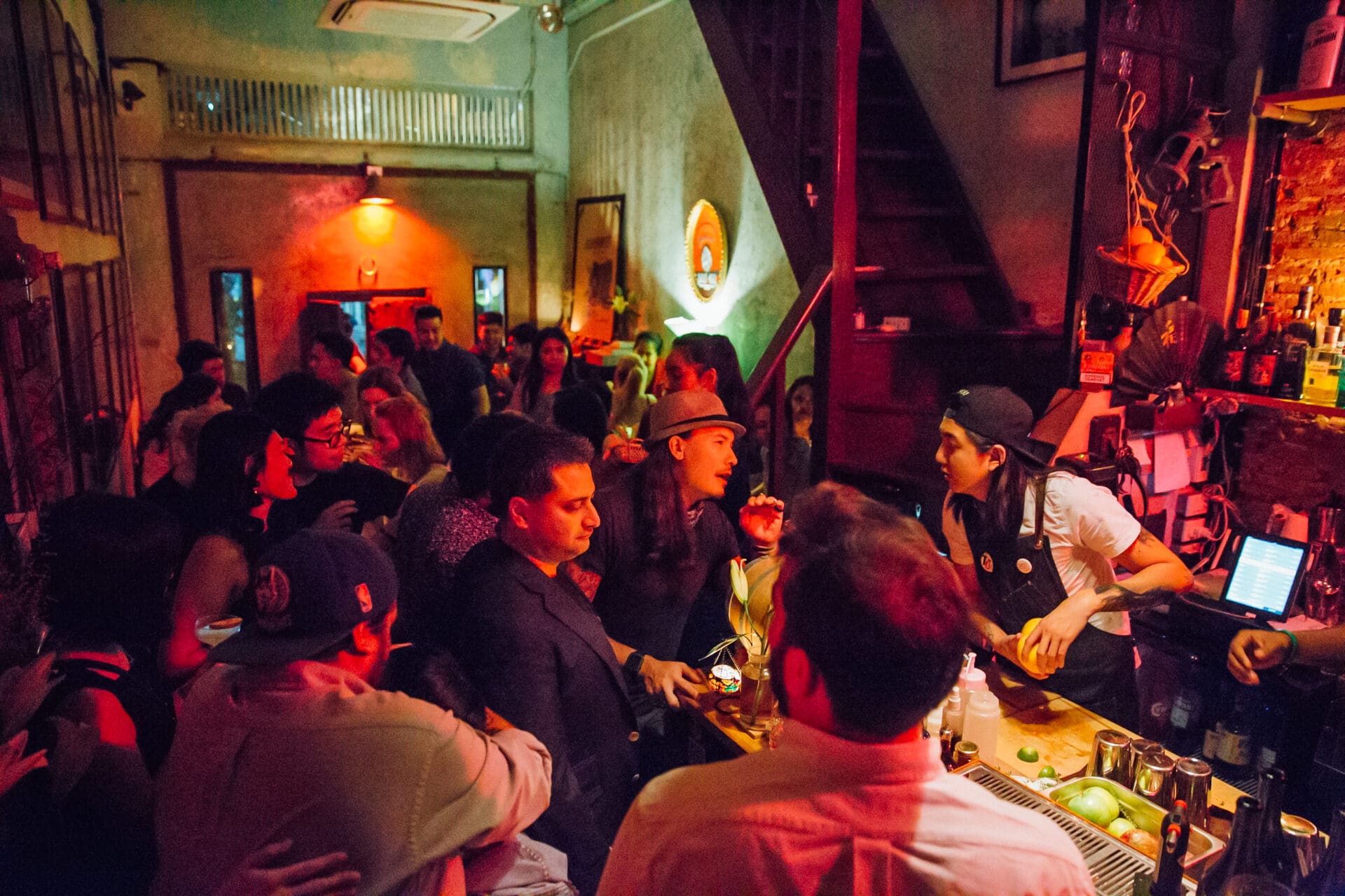 Bangkok's best bars | a throng of people at favourite Teens of Thailand