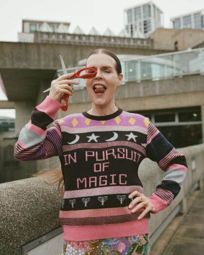 Linder at the Hayward Gallery. Photography by Hazel Gaskin