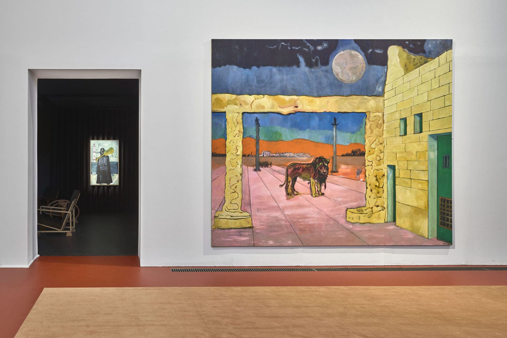Peter Doig: House of Music. Photo courtesy of Prudence Cuming Associates, © Peter Doig.