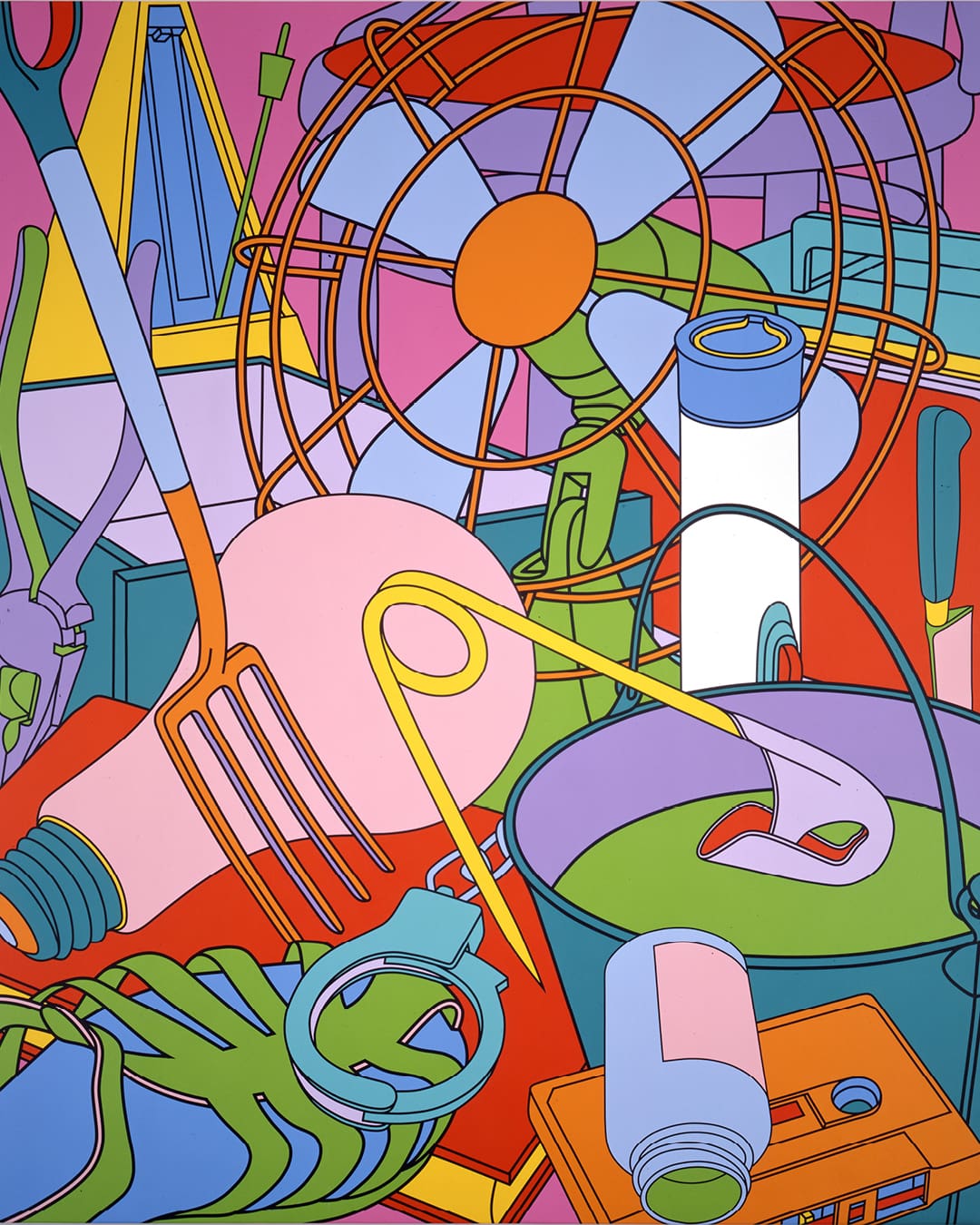 Michael Craig-Martin, Eye of the Storm, 2003