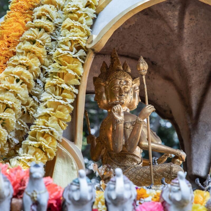 Bangkok's Thai-Indian community | the Erawan shrine in Bangkok