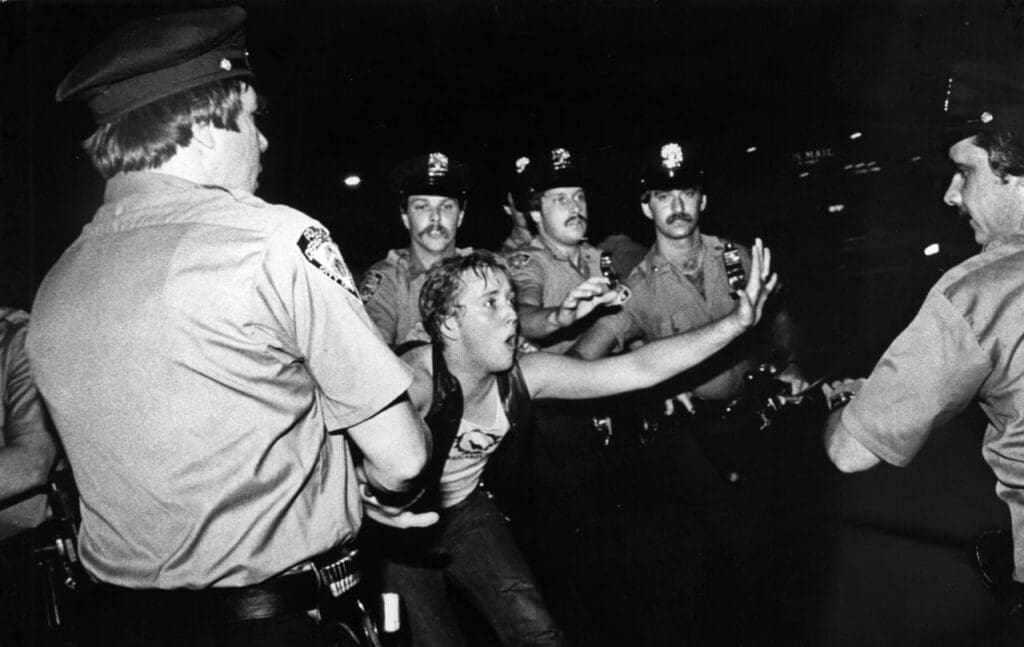 Where and how to celebrate Pride | a protester is arrested by police during the Stonewall Riots of 1969.