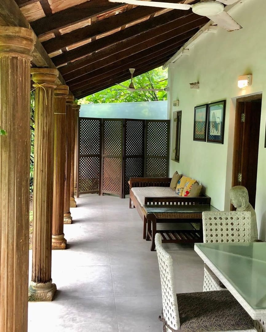 The best hotels in Alibaug | Pistachio walls at Mango Beach House