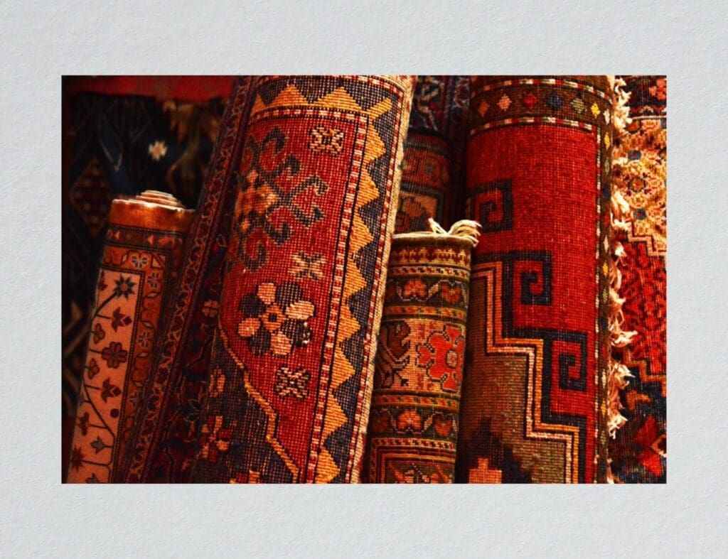 How Armenian culture has shaped Los Angeles | Oriental rugs rolled up