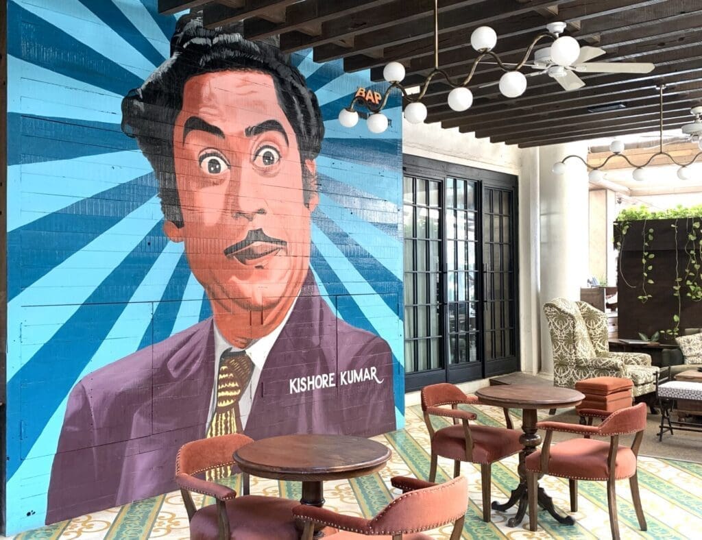 Insider's Guide to Mumbai | A mural of Kishore Kumar at Soho House Mumbai