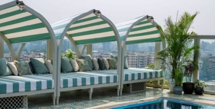 The best hotels in Mumbai | The poolside at Soho House Mumbai