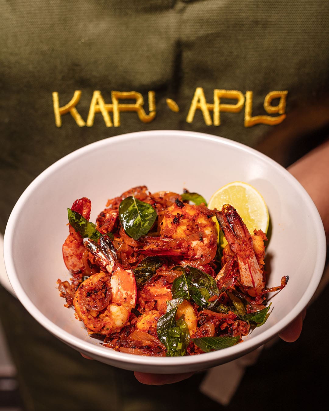 Suriani prawn roast at Kari Alpa, Mumbai