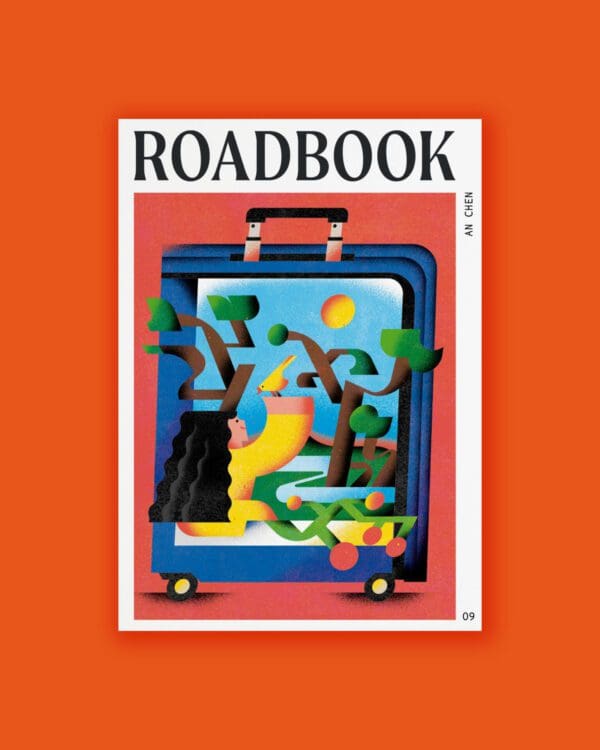 Postcards from ROADBOOK | graphic art by An Chen