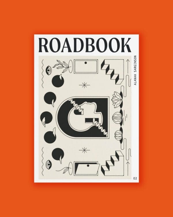 Postcards from ROADBOOK | graphic art by Alanah Sarginson