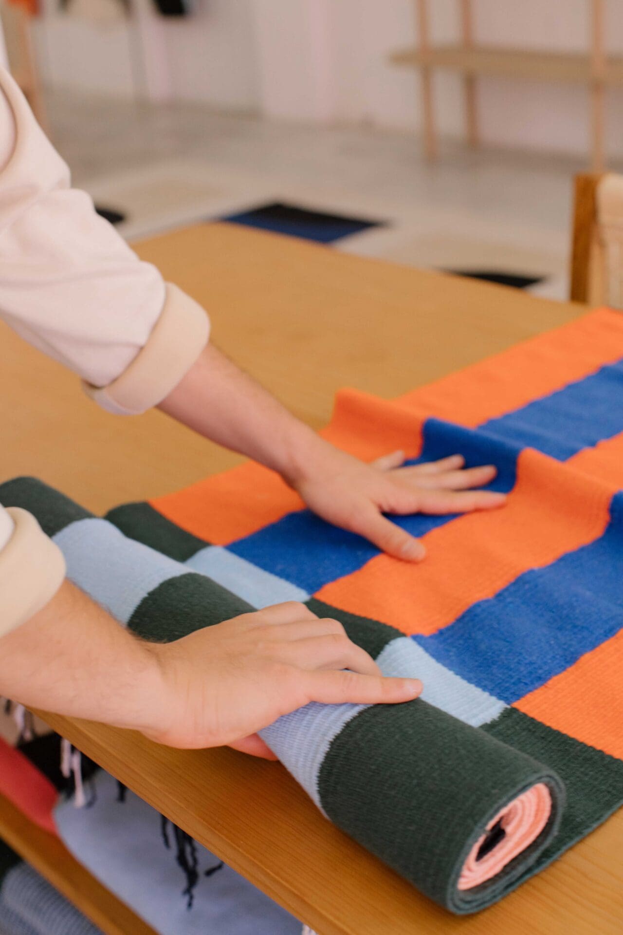 Oaxaca Hand Towel - Black – JAVIER STUDIO