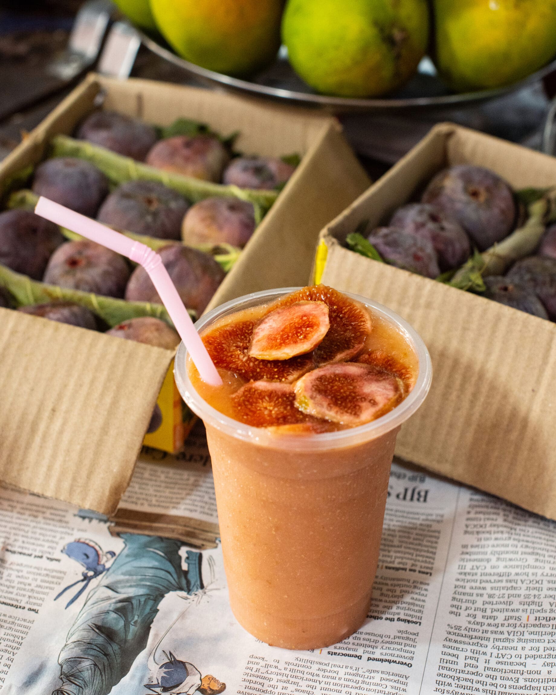 The best street food in Mumbai | the fig juice at Marine Line’s Hans Ras Juice Center