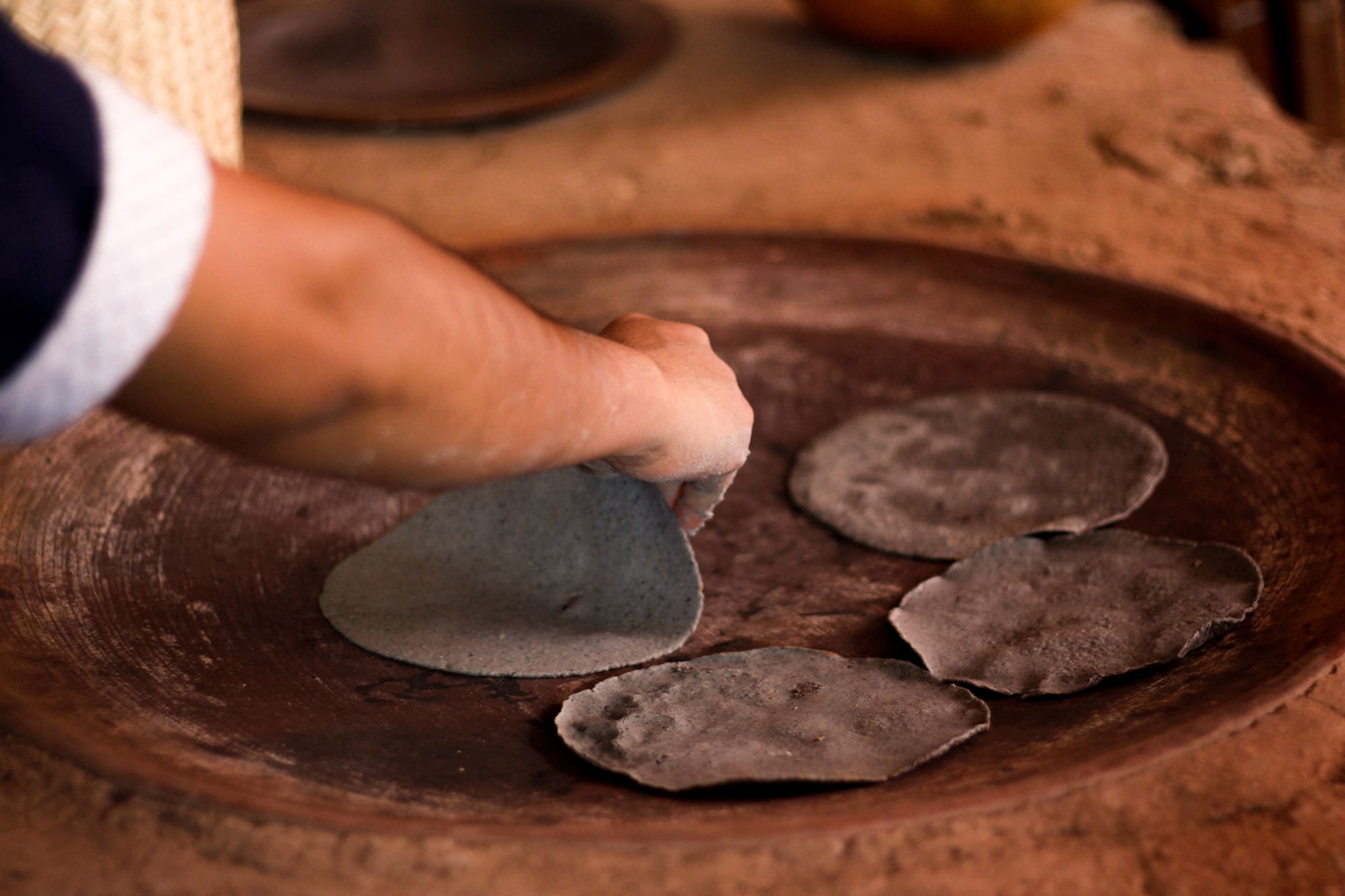 The best restaurants in Mexico City | Corn tortillas prepared on the comal at Tetetlán