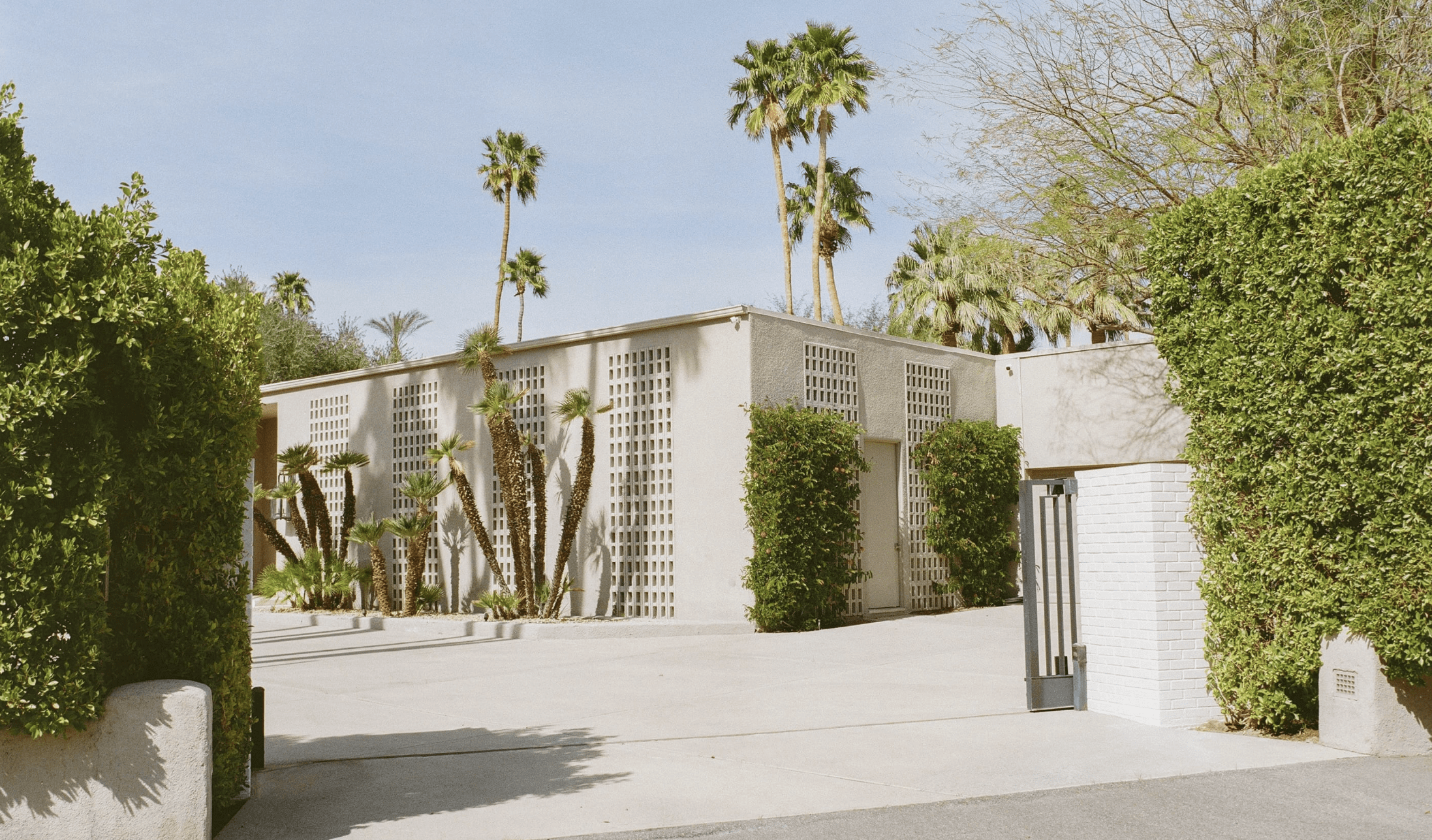 A 1950s home in the Twin Palms neighbourhood. Photography courtesy Modernism Week