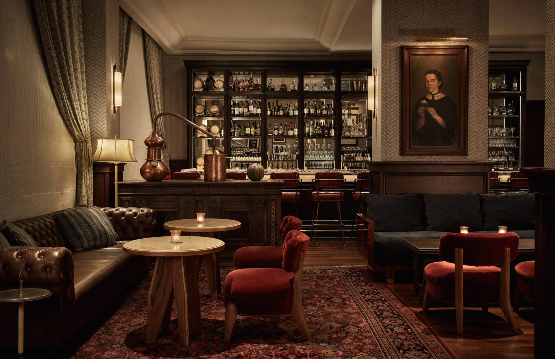 The best bars in Mexico City | the comforting, country house style interiors of Fifty Mils
