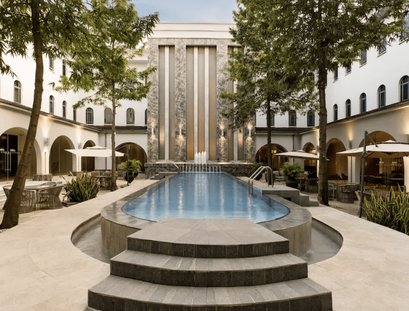 The best hotels in Lagos, Nigeria | The outdoor swimming pool at Radisson Blu