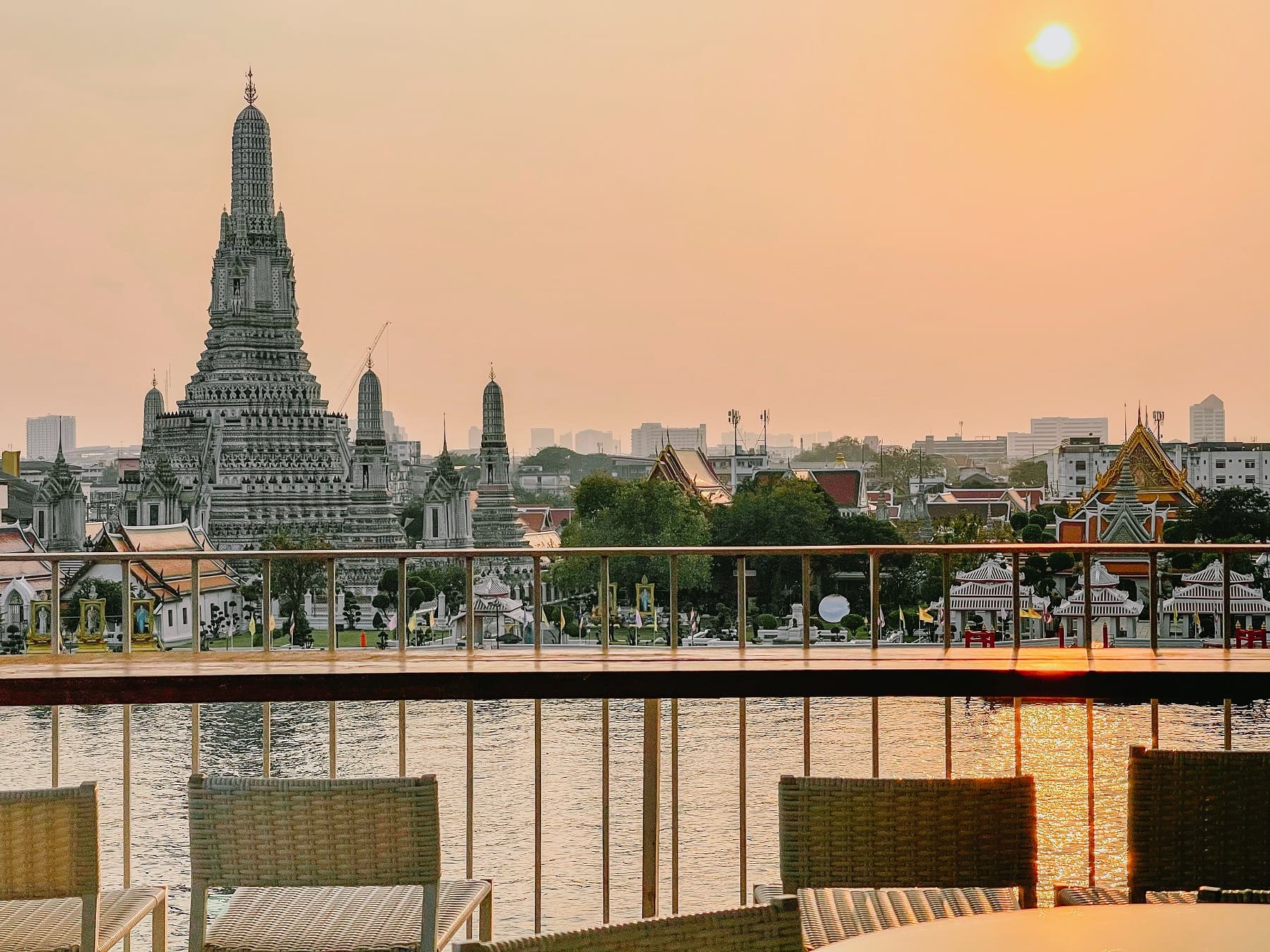The best rooftop bars in Bangkok | river views from Sala Rattanakosin