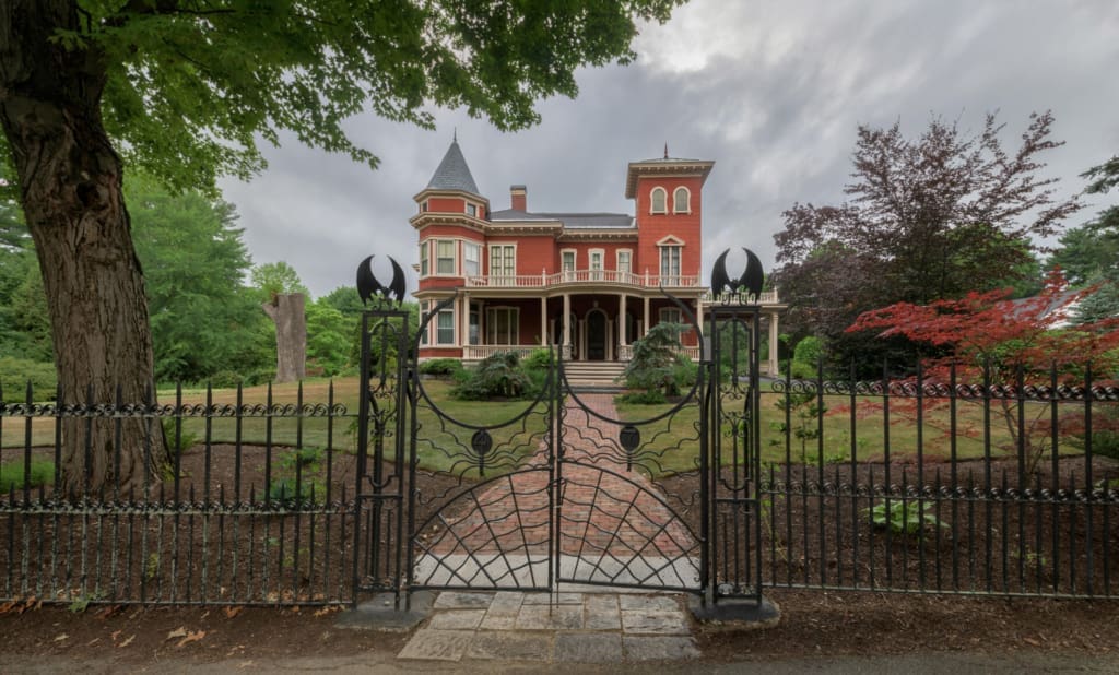 Author Stephen King's house on W Broadway in Bangor, Maine