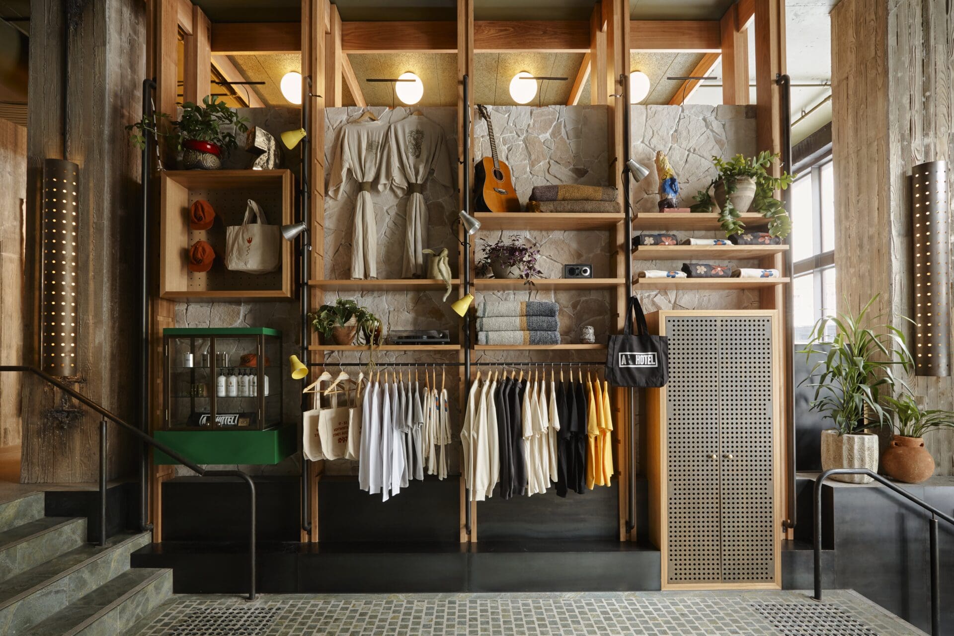 The retail offering at Ace Hotel, Sydney