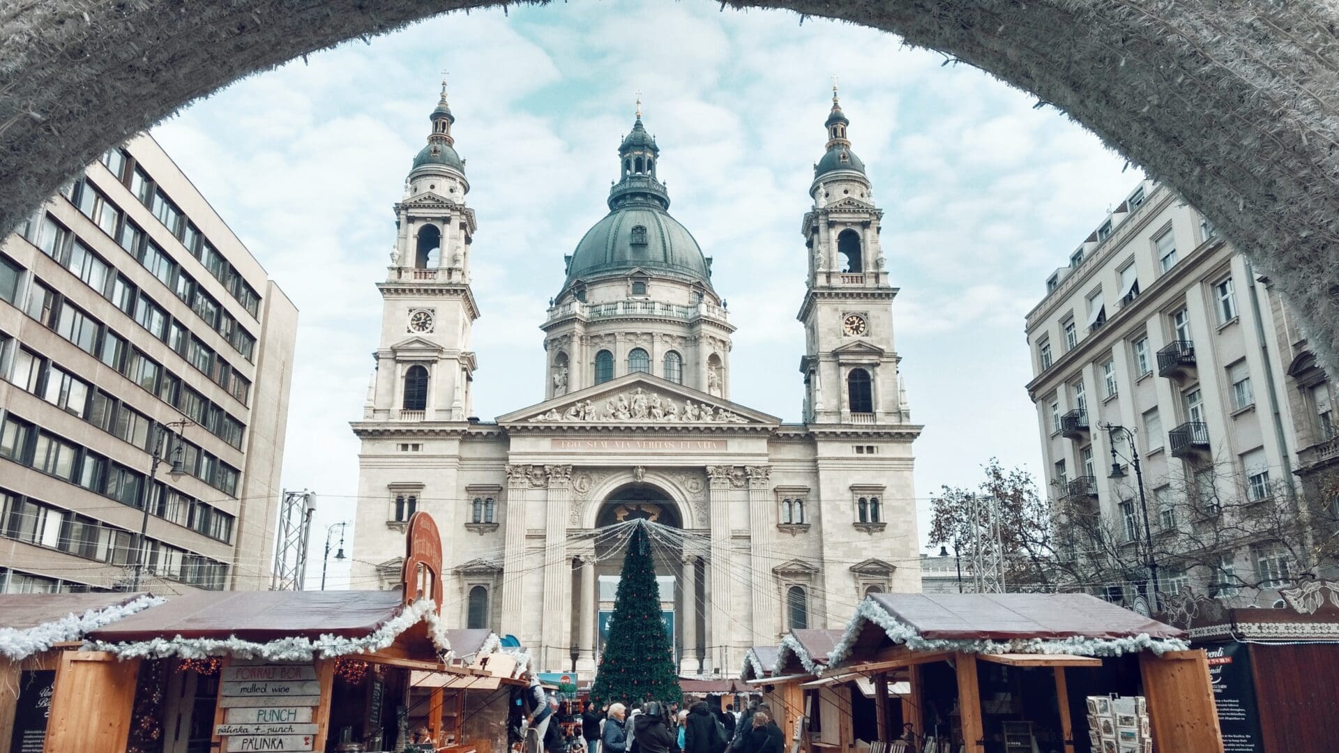 The best Christmas markets in Europe | a historic domed building in Budapest