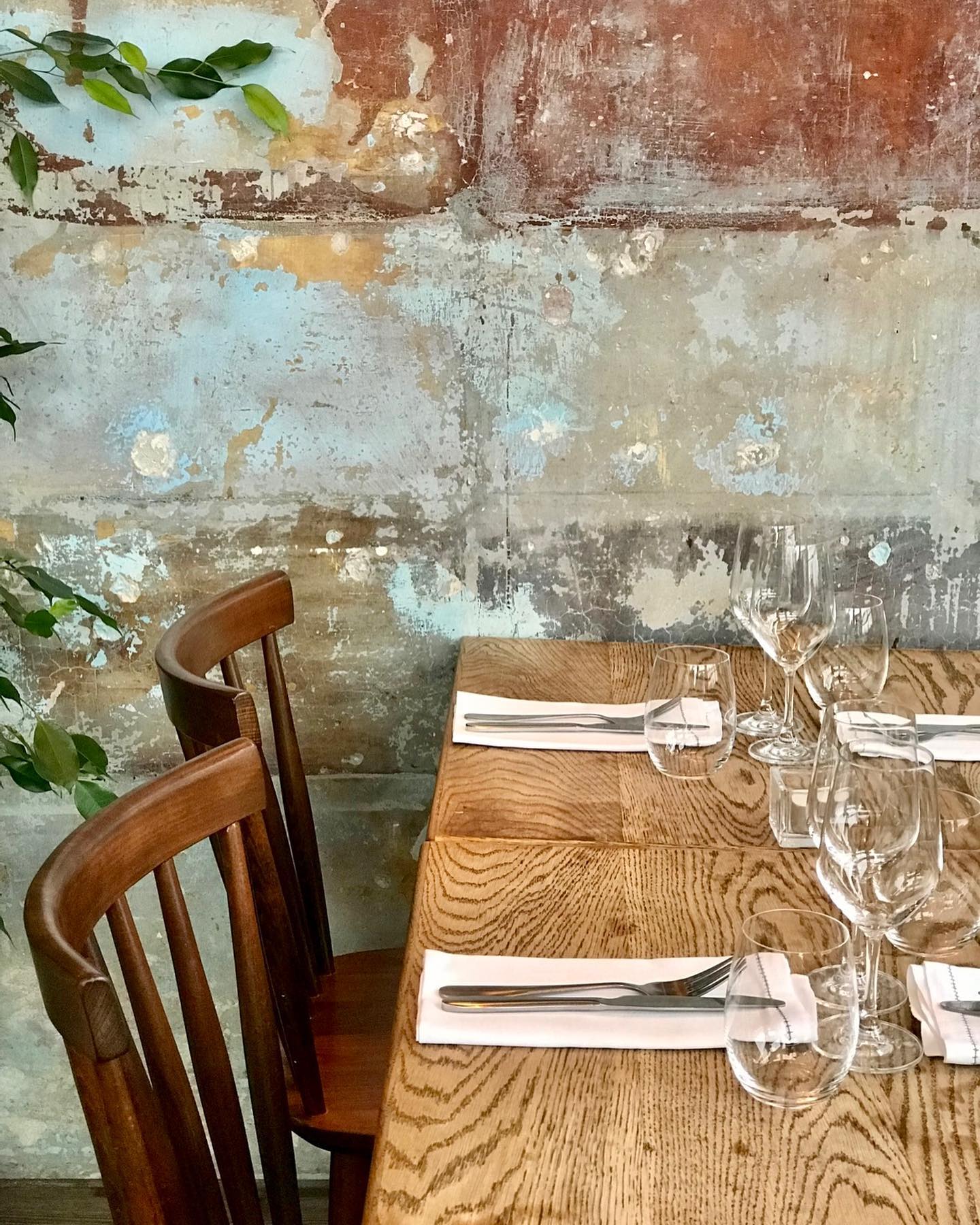 The best restaurants in Brixton, South London | A table made up for dinner at Maremma in Brixton
