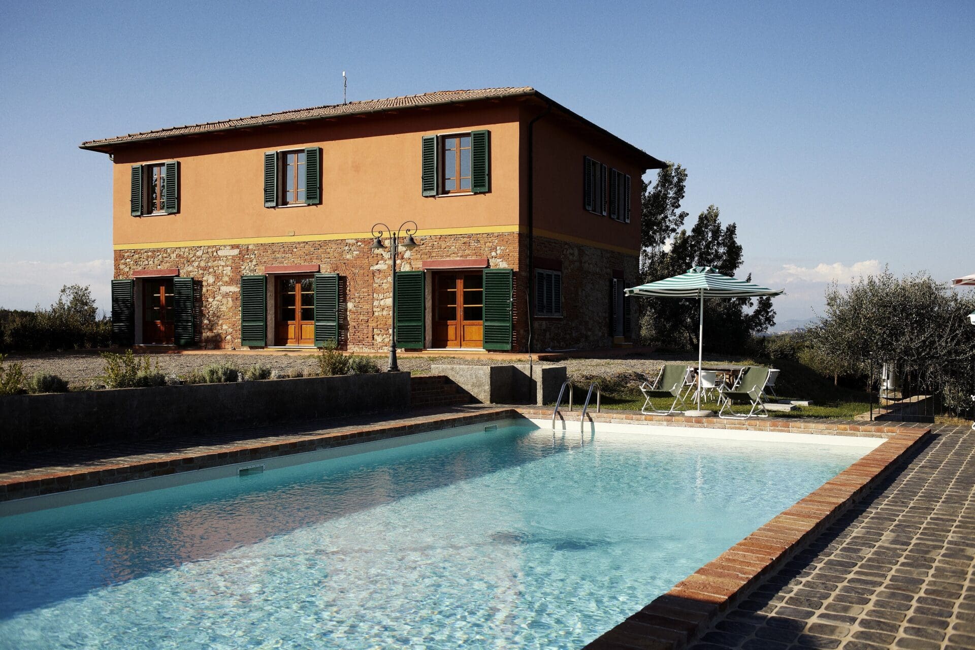 Inside Villa Lena, an art retreat and hotel in the Tuscan Hills | Pool at Villa Lena