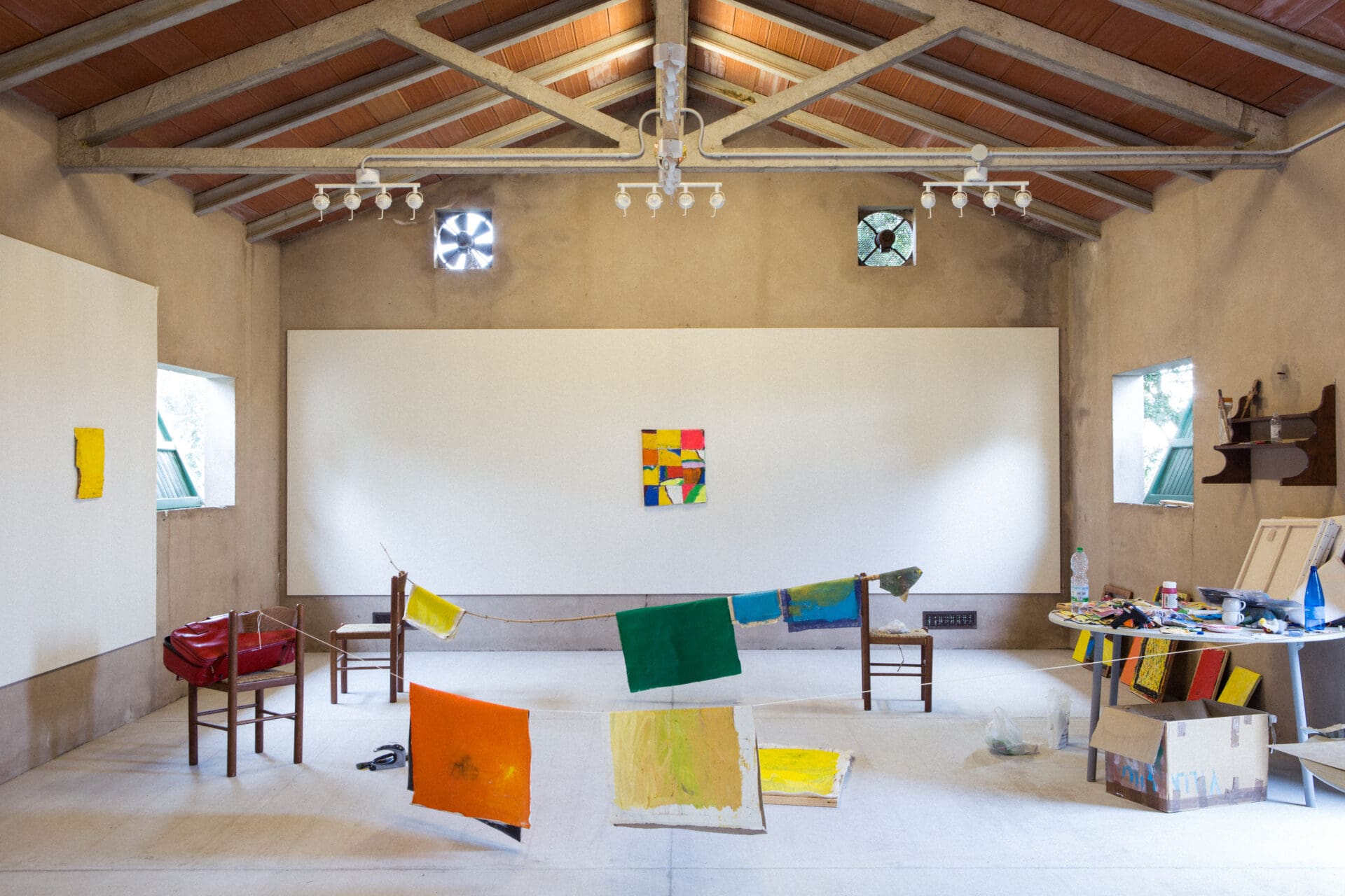 Inside Villa Lena: an art retreat and hotel in the Tuscan hills | One of the studios available to resident artists at Villa Lena