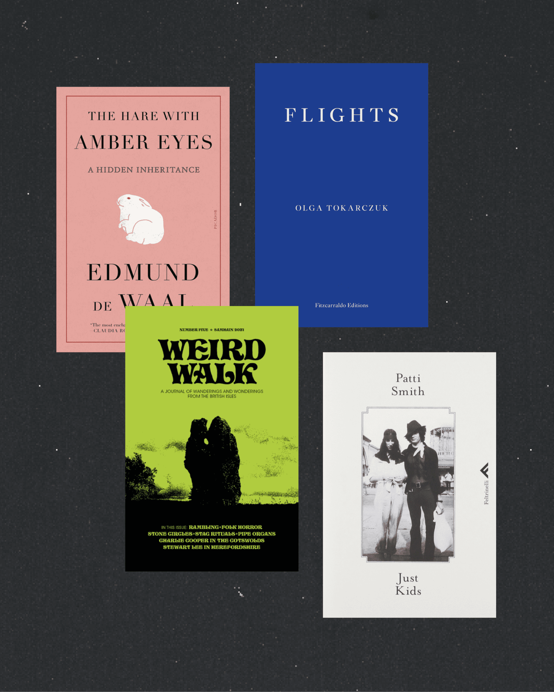 The ROADBOOK book round-up 2022 | a collage of four book covers