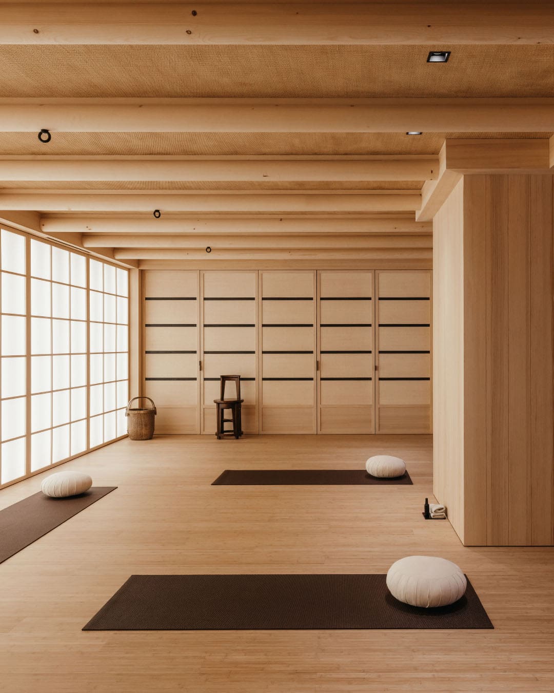 Spa and Wellness Yoga Room, Aman Le Melezin