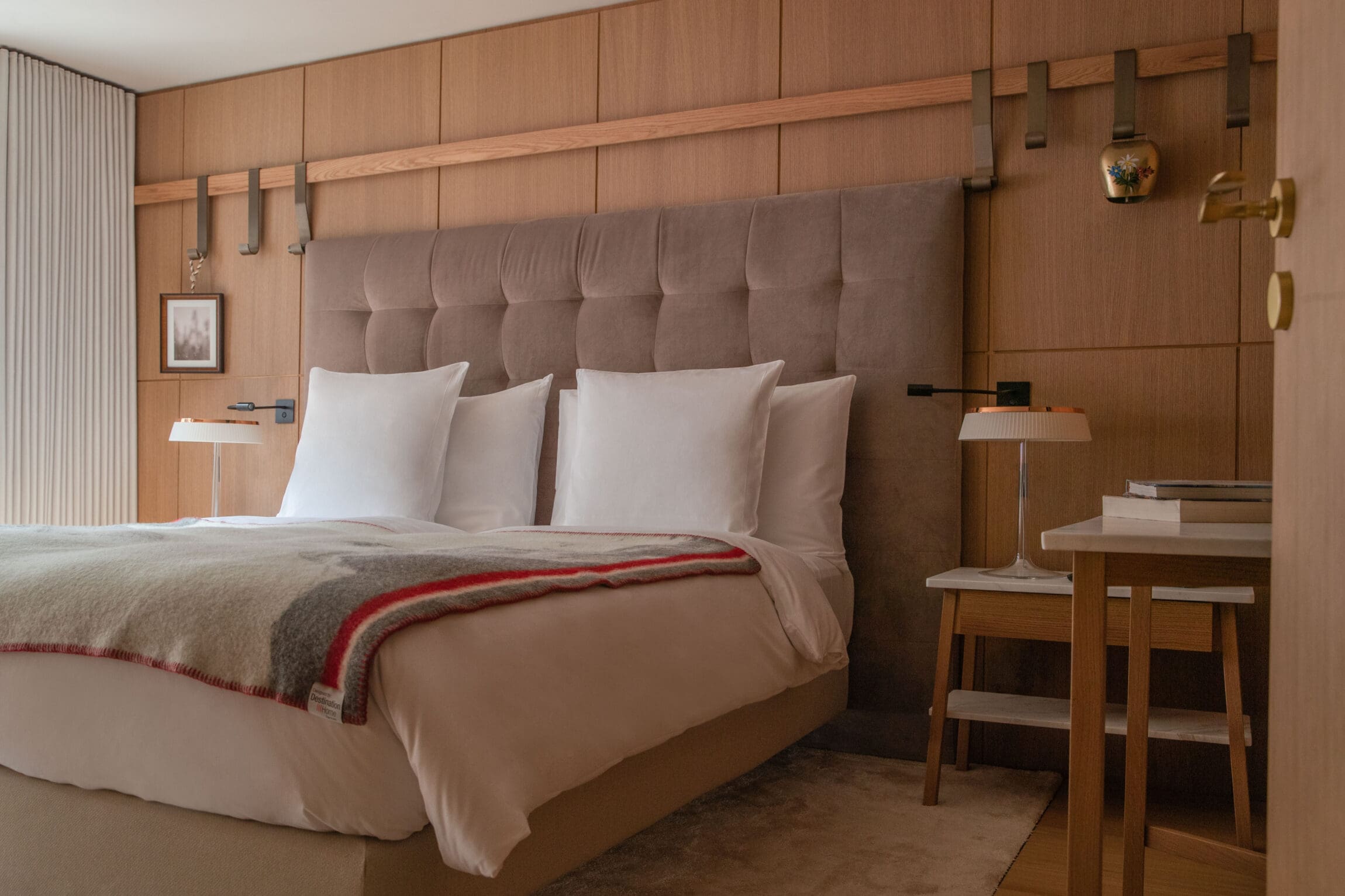 A bedroom in Hotel Schweizerhof, Zermatt