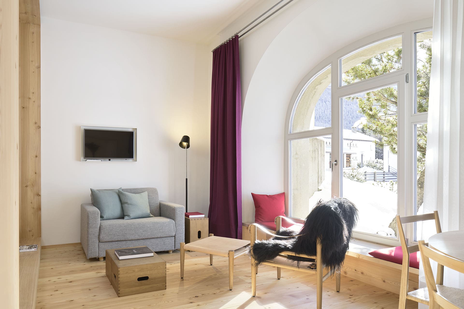 Bedroom at Krone Saumereï am Inn