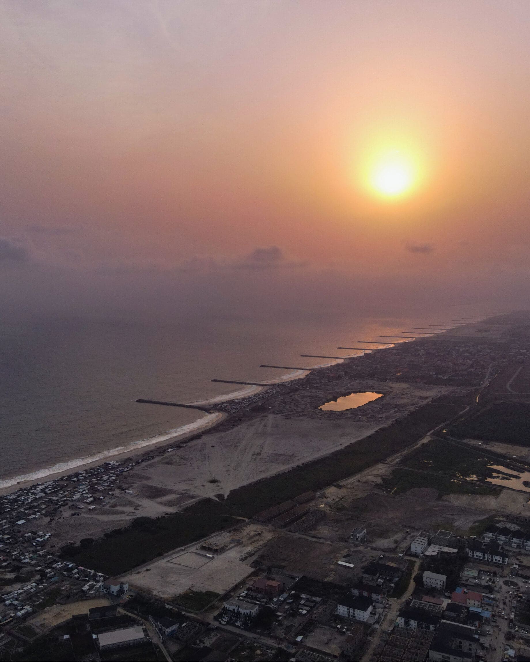 A Yoruba girl’s guide to the holiday season in Lagos | Sunset over the coast at Lekki, Lagos