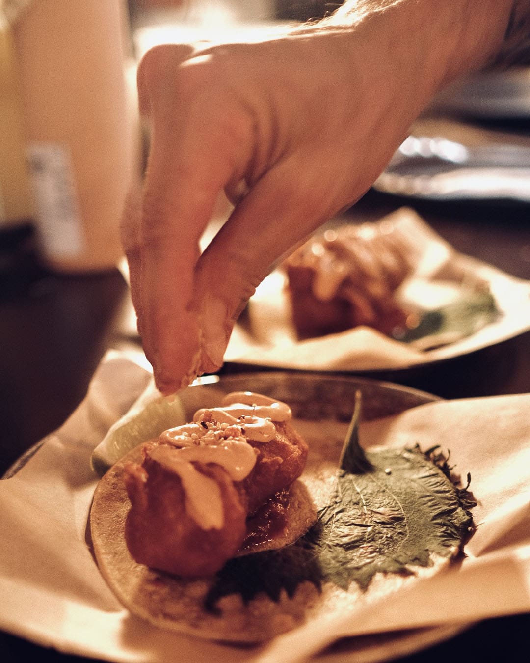 Preparation of Mexican cuisine at Bacalar