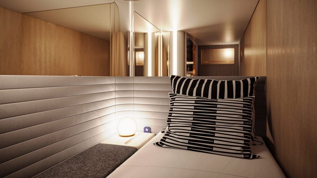 The return of European sleeper trains | A private bedroom compartment on the forthcoming Midnight Trains service