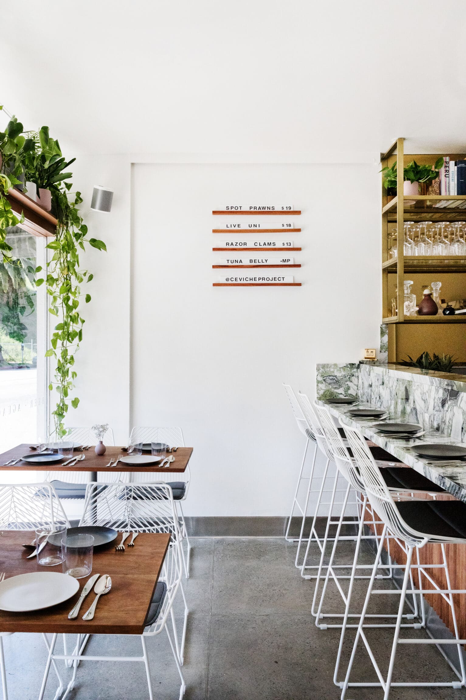 The best restaurants in Silver Lake, LA | The dining area at Ceviche Project