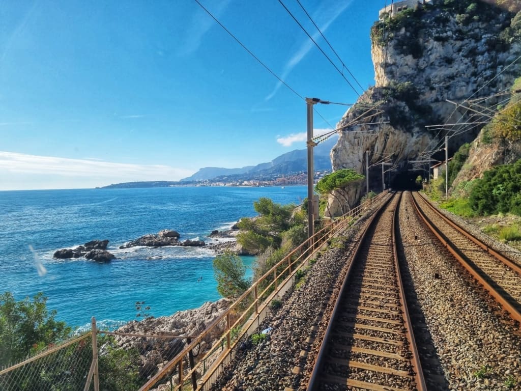 The best European train journeys | the train from Cannes, France to Ventimiglia, Italy