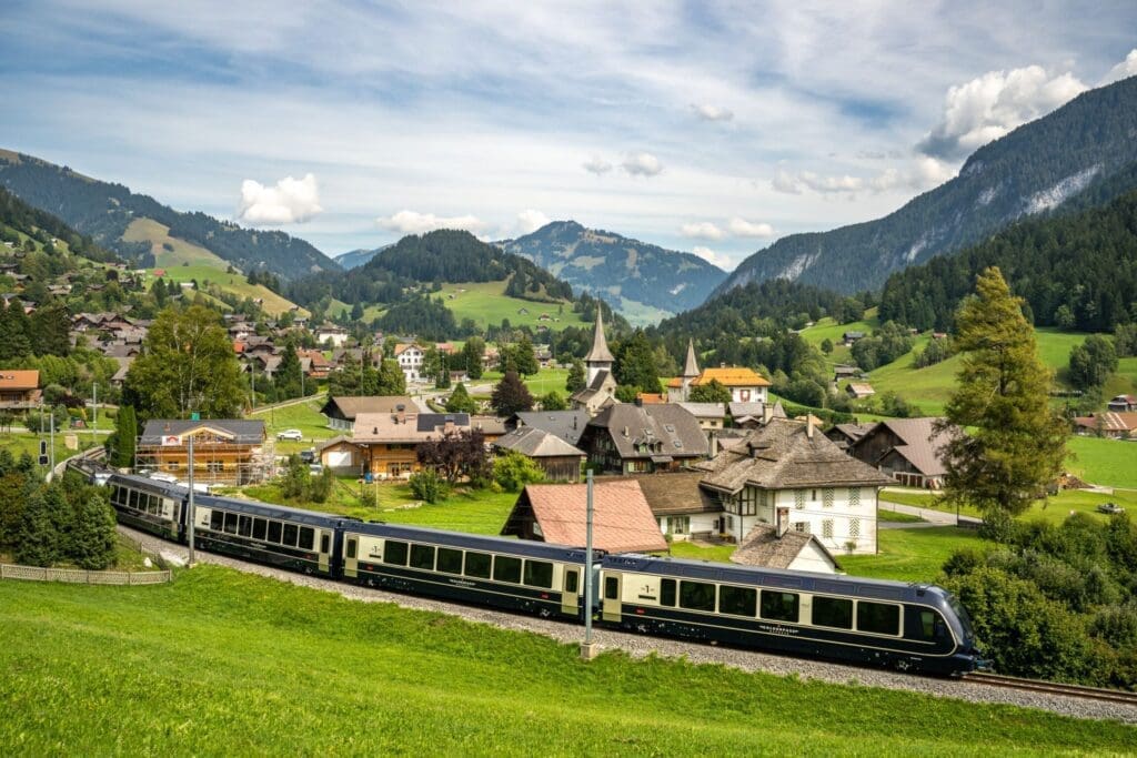 The best European train journeys | The GoldenPass Express from Montreux to Interlaken, Switzerland
