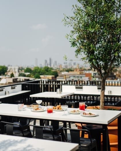 The best restaurants in Peckham | the rooftop of Forza Wine