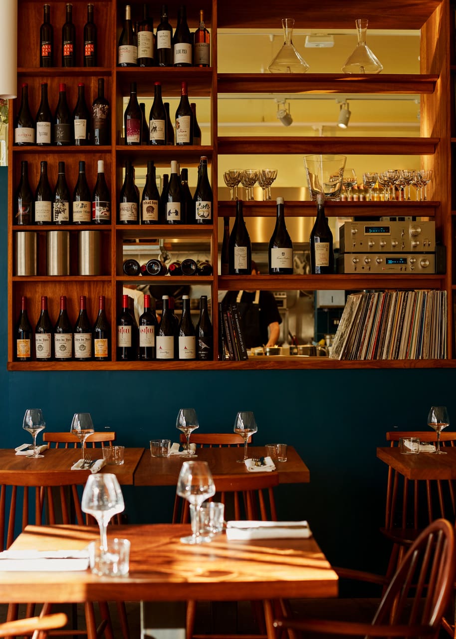 Interiors at Levan, Peckham