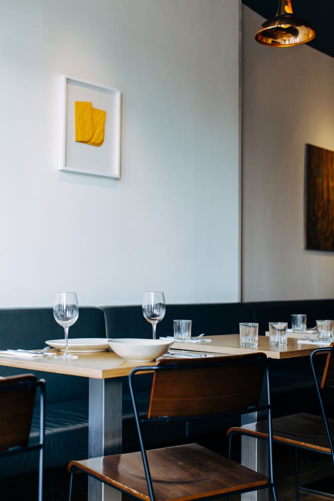 The best restaurants in Peckham | a table set for dinner at Artusi