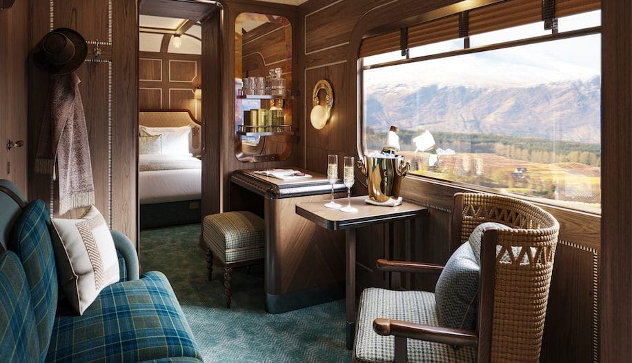 The Royal Scotsman Belmond | sumptuous new suites with Highland views