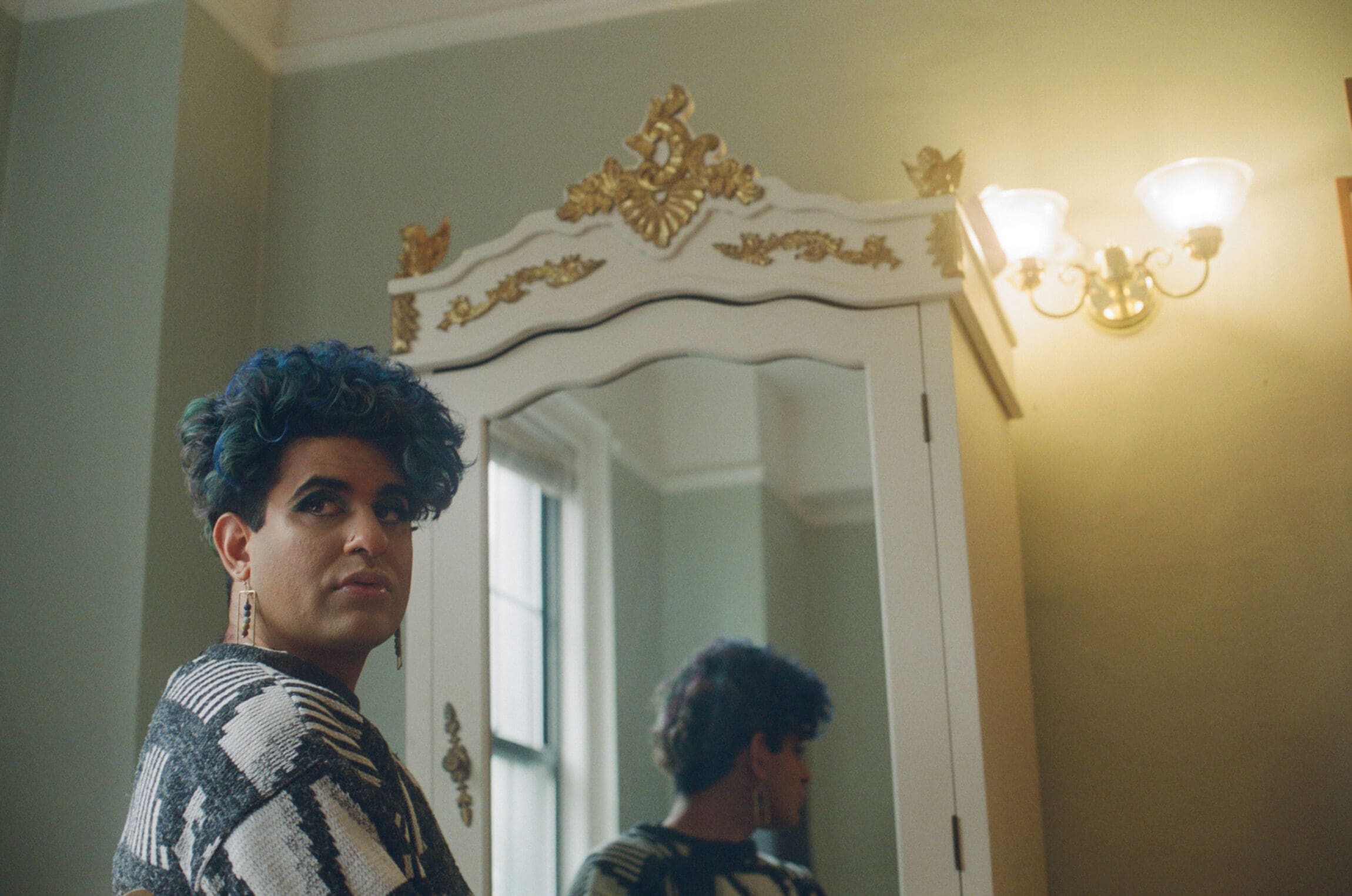 An interview with Alok V Menon | ALOK stands by a mirrored wardrobe