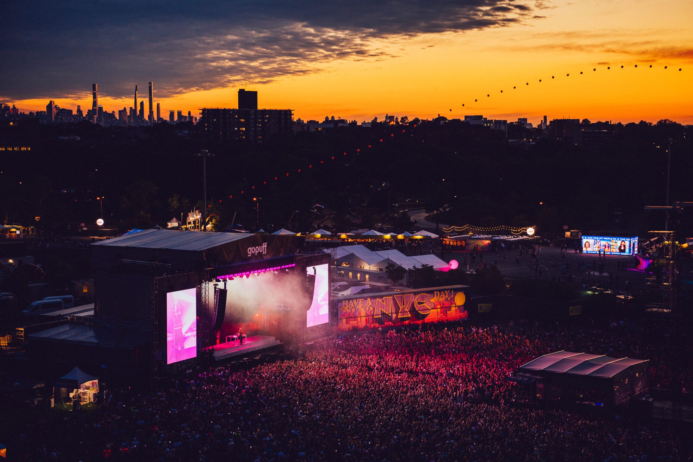 The best music festivals in the US | Flume's sunset performance at Governor's Ball 2022