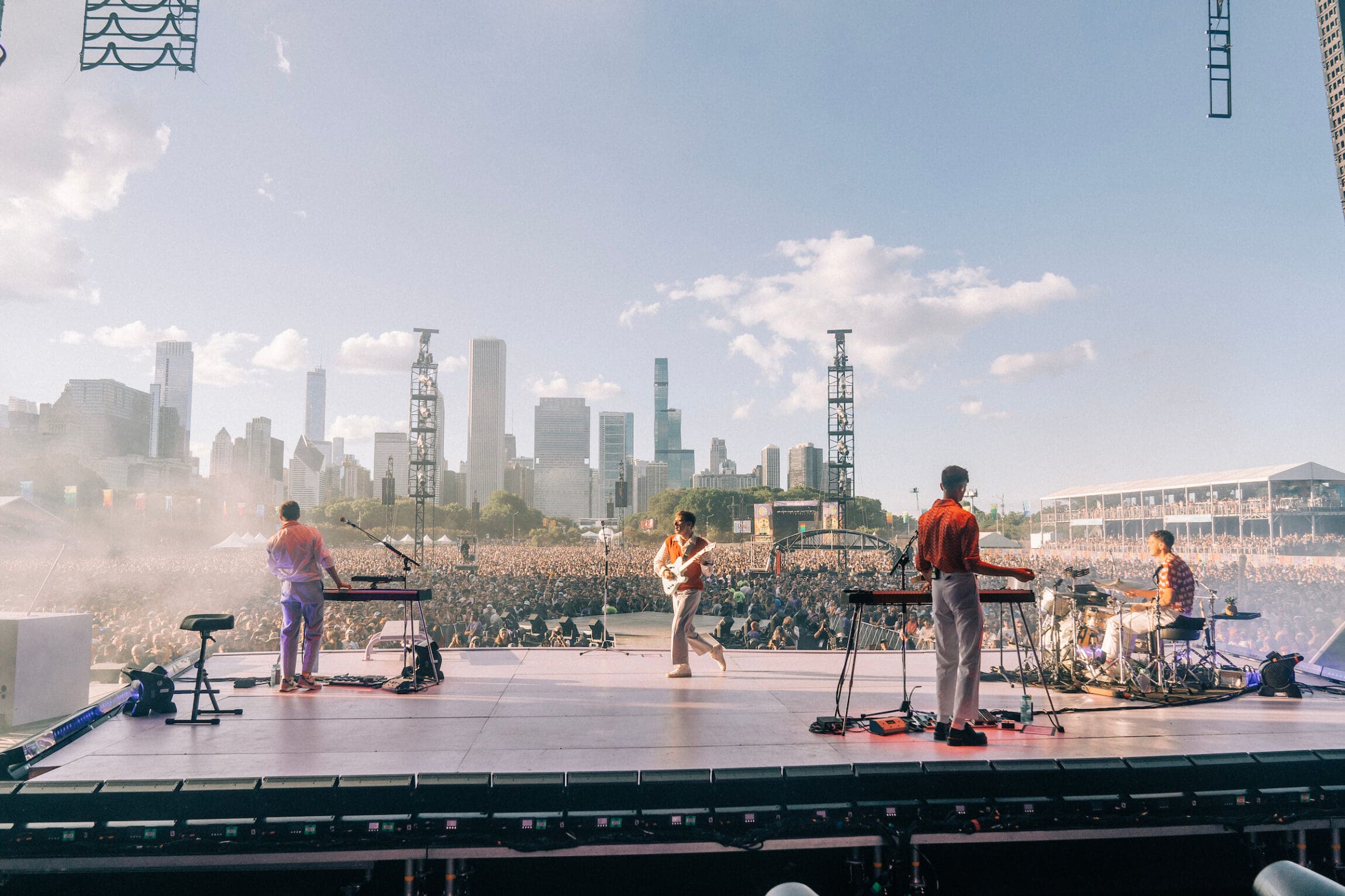 The best music festivals in the US | Glass Animals playing at Lollapalooza 2022