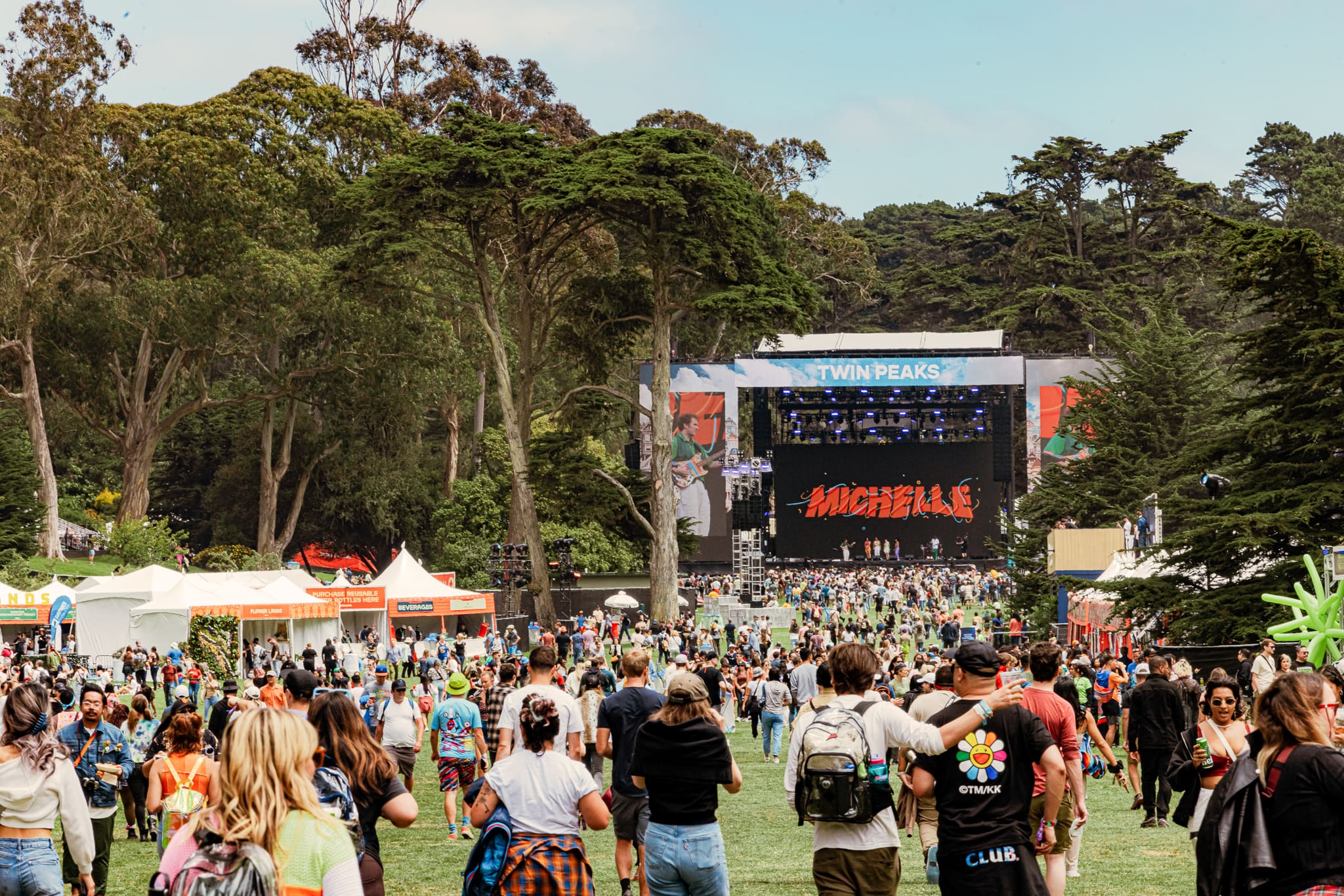 The best music festivals in the US | Michelle performs at Outsidelands 2022