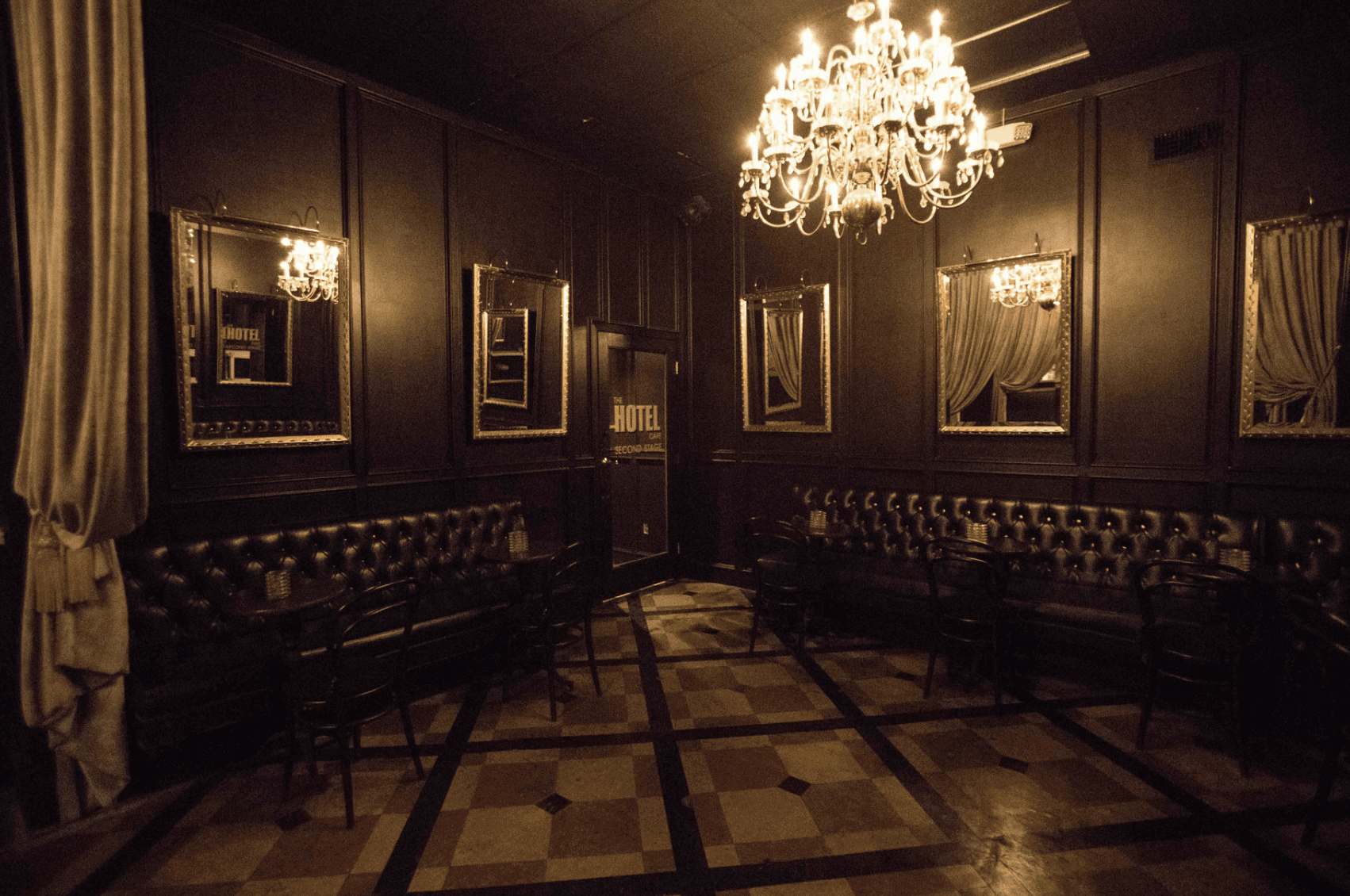 The best music venues in LA | A lounge area in Hotel Cafe, LA