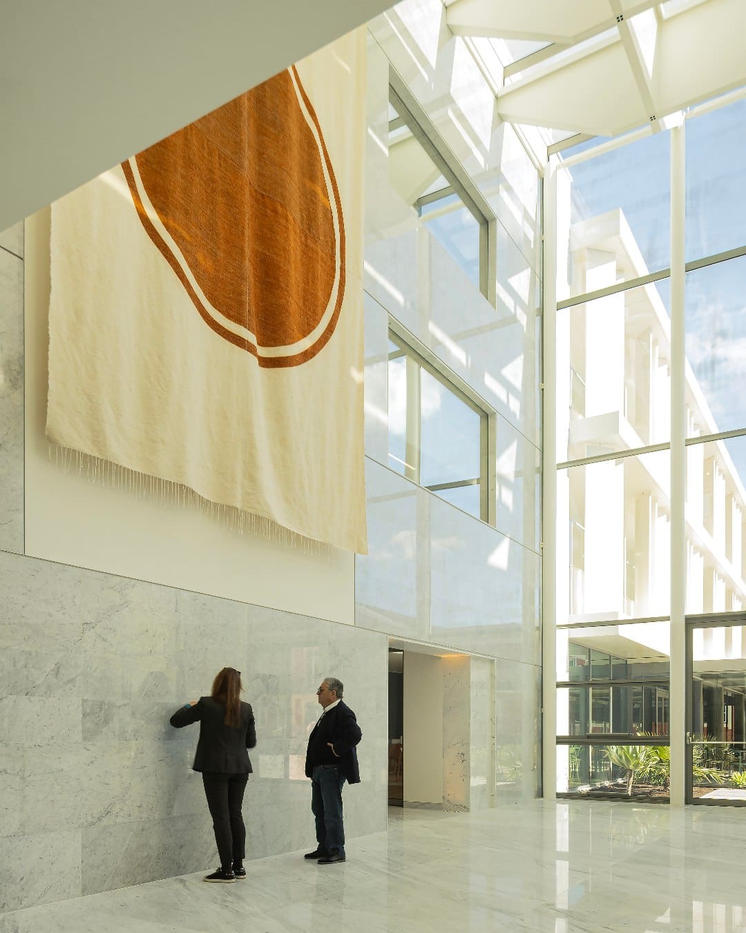The Grand Hall at MACAM Museum and Hotel in Lisbon