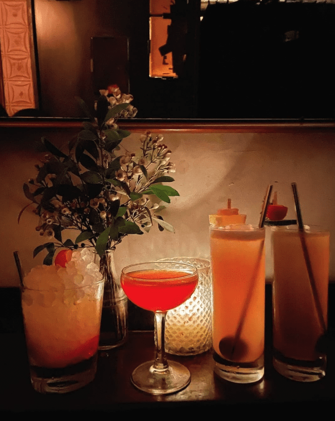 The best cocktail bars in New York | Colourful drinks at Attaboy in the Lower East Side